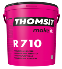 Thomsit R 710 - Adesivo Bi-componente de Poliuretano para revestimentos em interior e exterior
