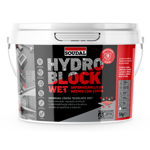 Hydro Block Wet - Membrana Líquida Base SMX Elástica