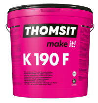 Thomsit K 190 F Adesivo de dispersão reforçado com fibras (Com Certificação Náutica)