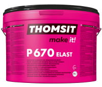 Thomsit P 670 Elast - Adesivo elástico para colagem de parquet multicamadas