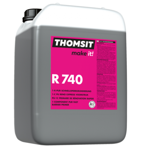Thomsit R 740 1-K-PUR - Primário de isolamento rápido PUR de 1 componente